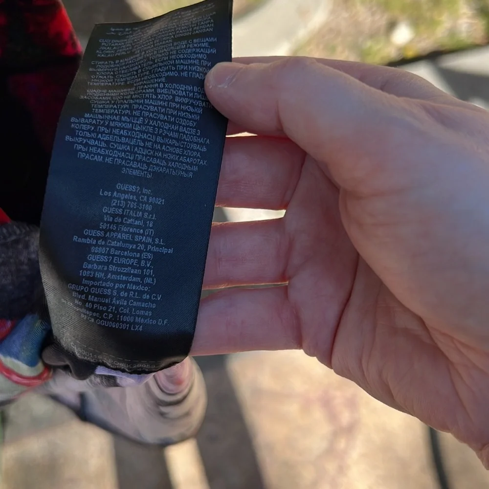 Marciano Nocturnal Floral Stretchy Velvet Mini Dress sz S - Picture 5 of 16